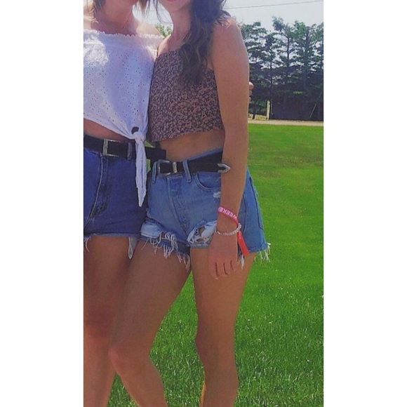 AMERICAN EAGLE Floral Crop Top - Picture 3 of 3